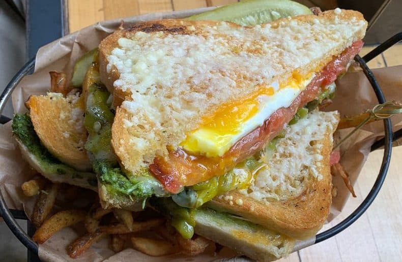 Uncle Dee’s Grilled Cheese at Diablo Burger (Credit: Adam Lehrman)