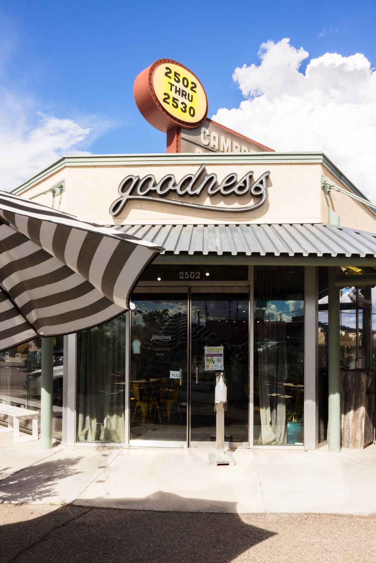 Facade of Goodness on Campbell (Photo by Anna Smirnova)