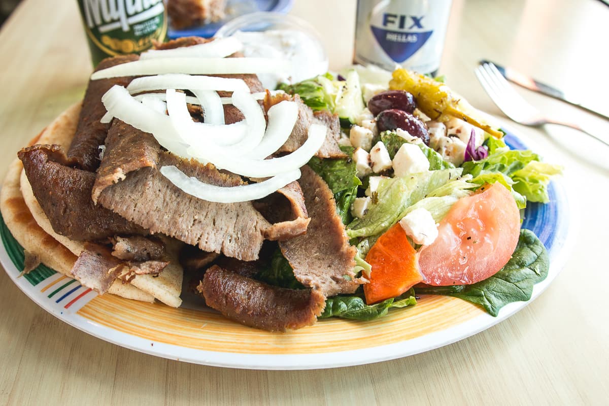Pappoule's Famous Gyros Sandwich (Credit: Jackie Tran)