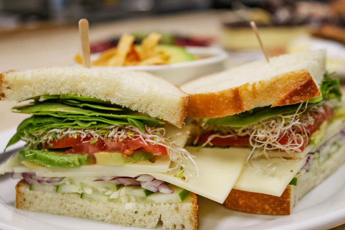 Vegetable sandwich at Village Bakehouse (Credit: Chelsey Wade)