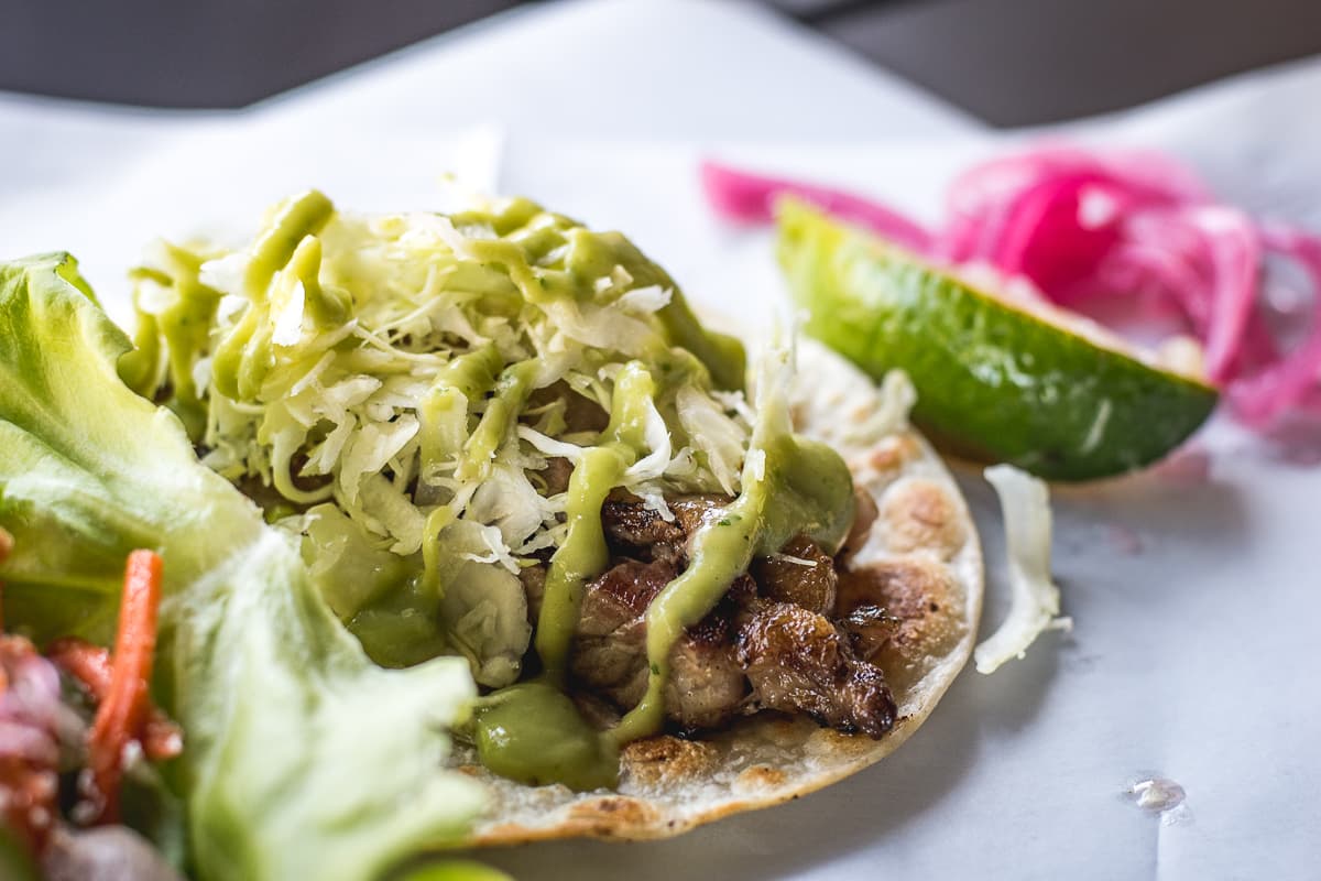 Rib Eye Taco at BOCA Tacos y Tequila (Credit: Jackie Tran)