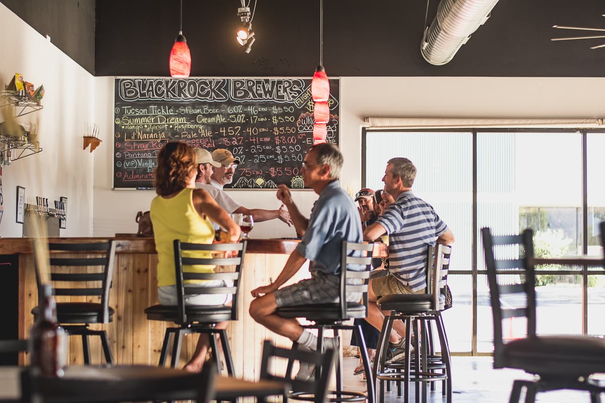 Bar at BlackRock Brewers (Credit: Jackie Tran)