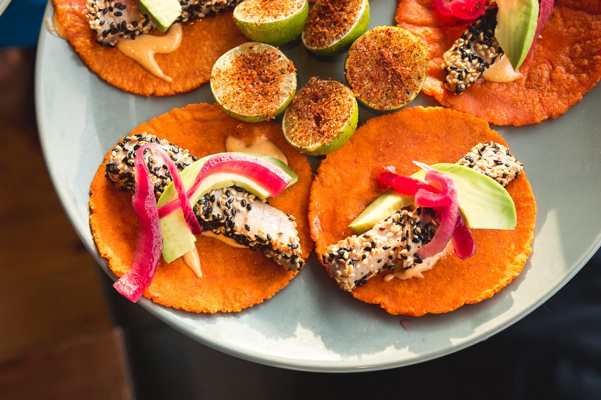 Atun tacos at Elvira's (Credit: Jackie Tran)