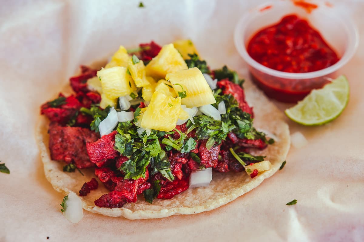 Taco Al Pastor at Ensenada Street Food (Credit: Jackie Tran)