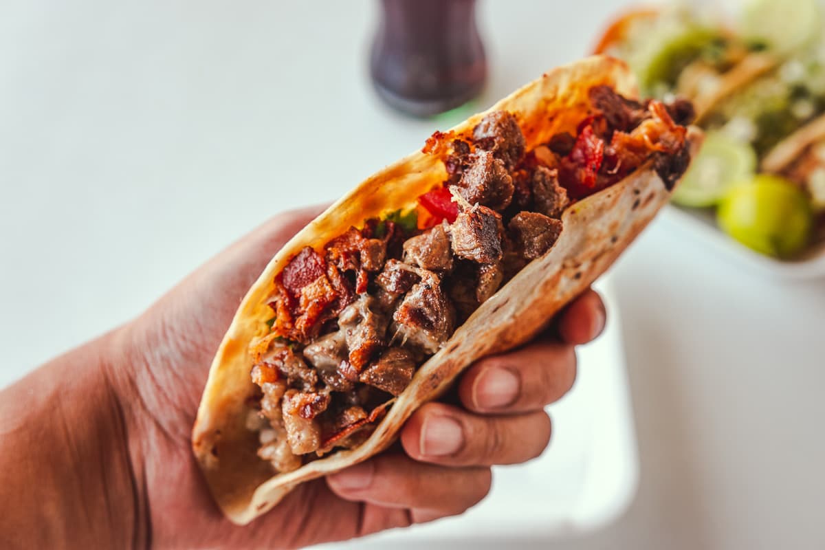Taco Bamori at Taqueria El Bamori (Credit: Jackie Tran)