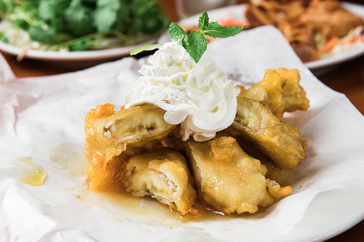 Fried Banana at Ha Long Bay (Credit: Taylor Noel Photography)