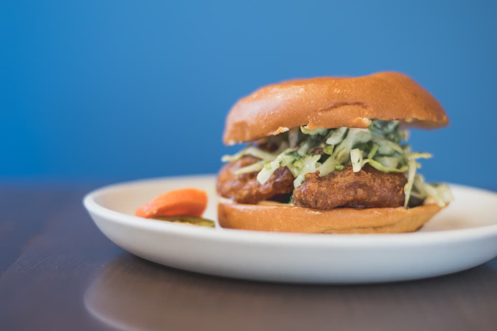 Crispy Shrimp "Po Boy" Torta at Blanco Tacos + Tequila (Credit: Jackie Tran)