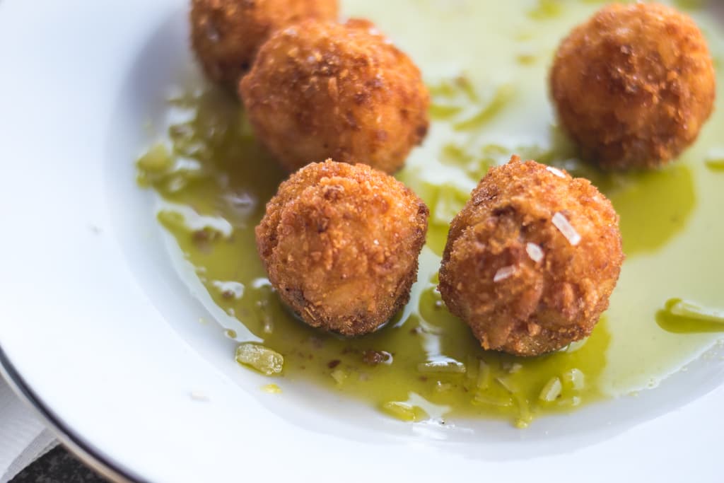 Arancini at Time Market (Credit: Jackie Tran)