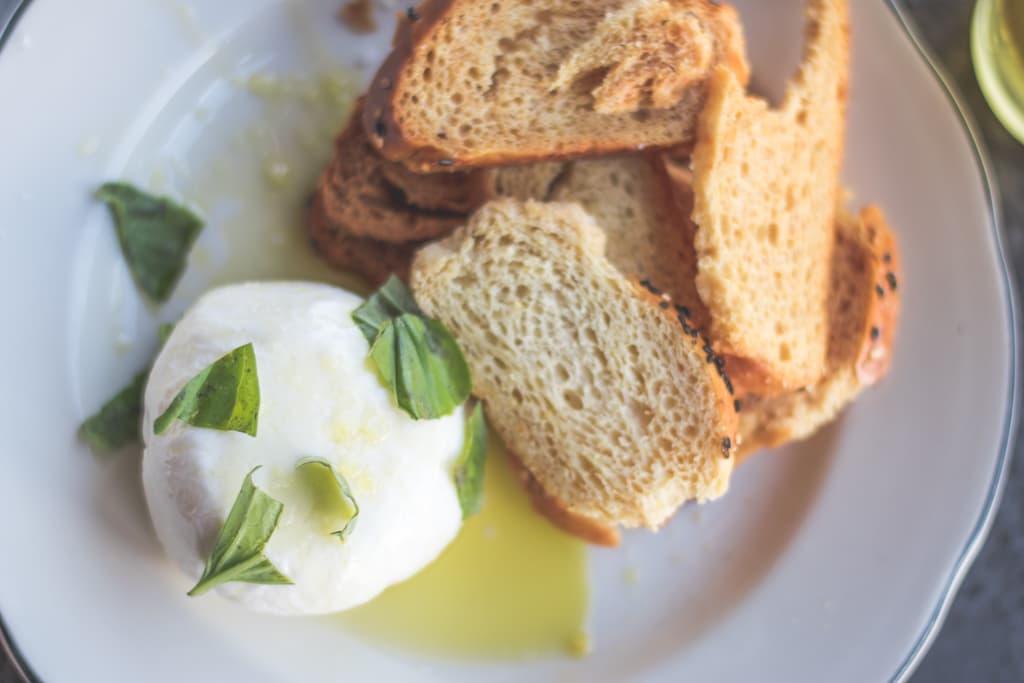 Burrata at Time Market (Credit: Jackie Tran)