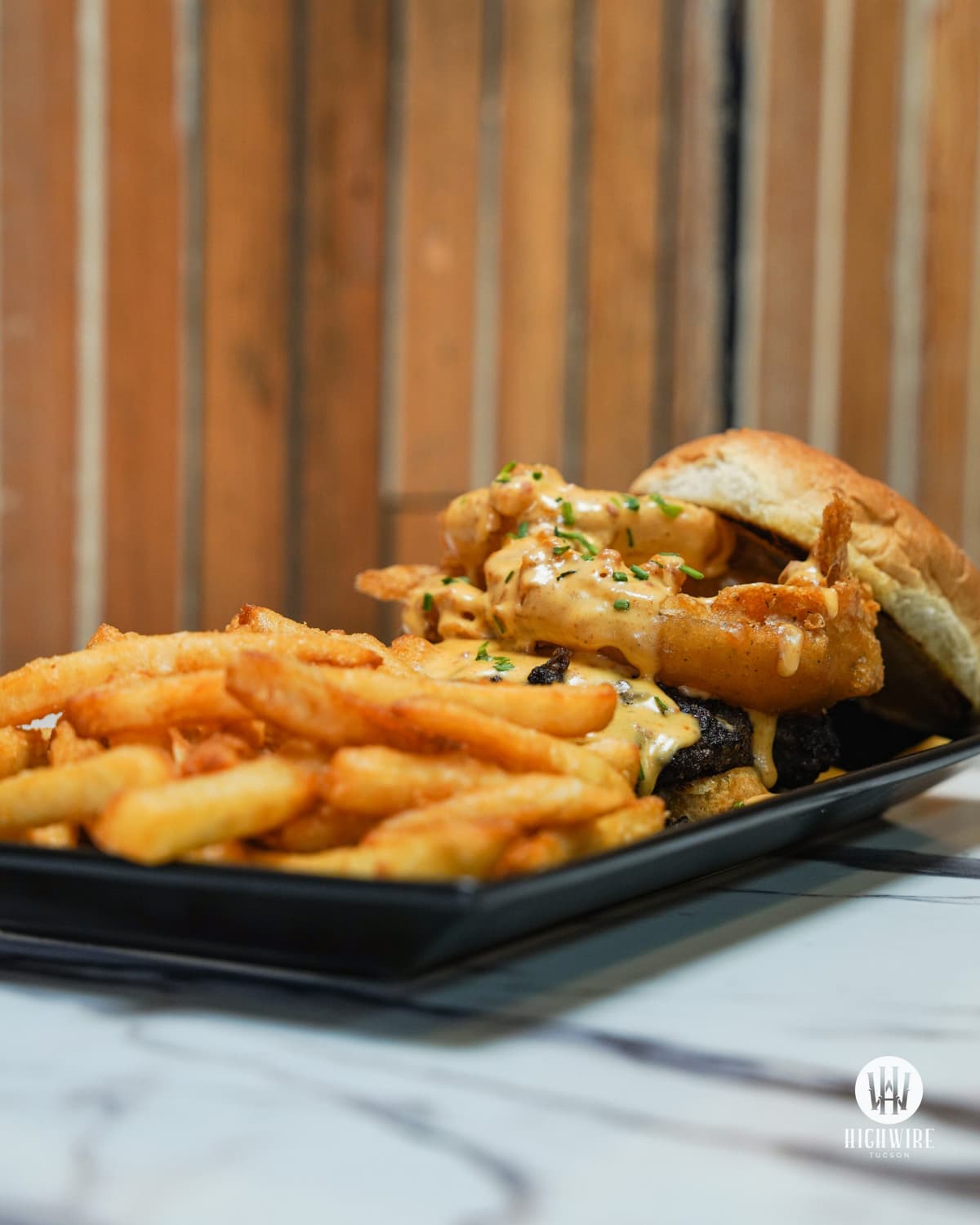 Chorizo Cheeseburger (Photo courtesy of HighWire)