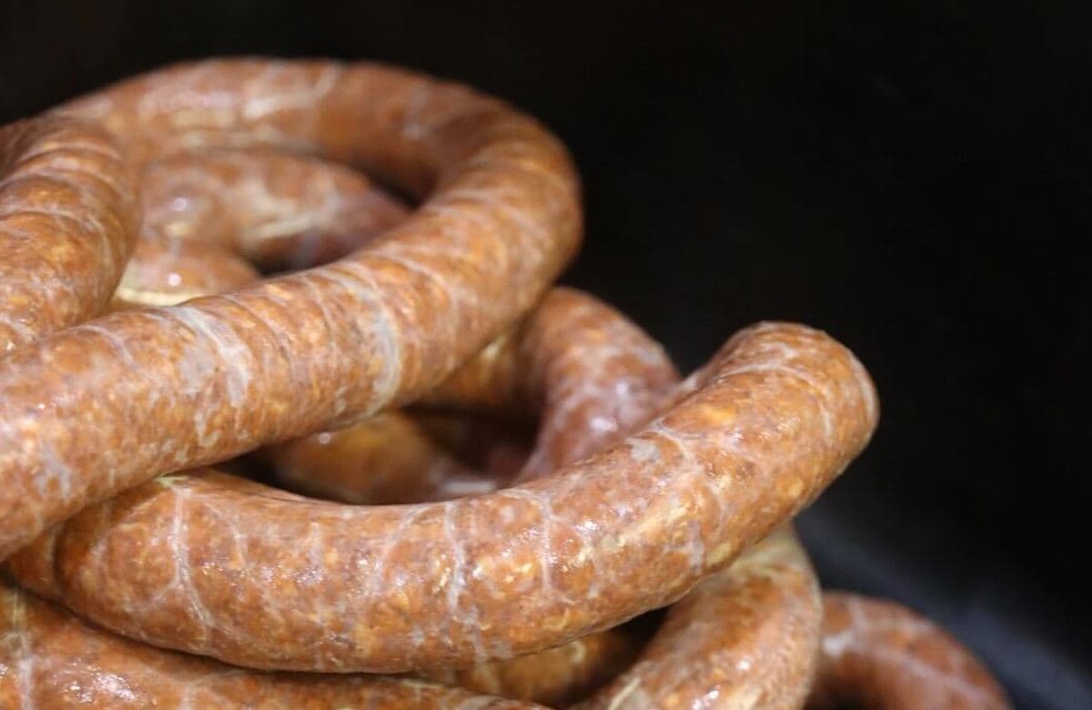 Chinese chorizo (Photo by Hannah Hernandez)