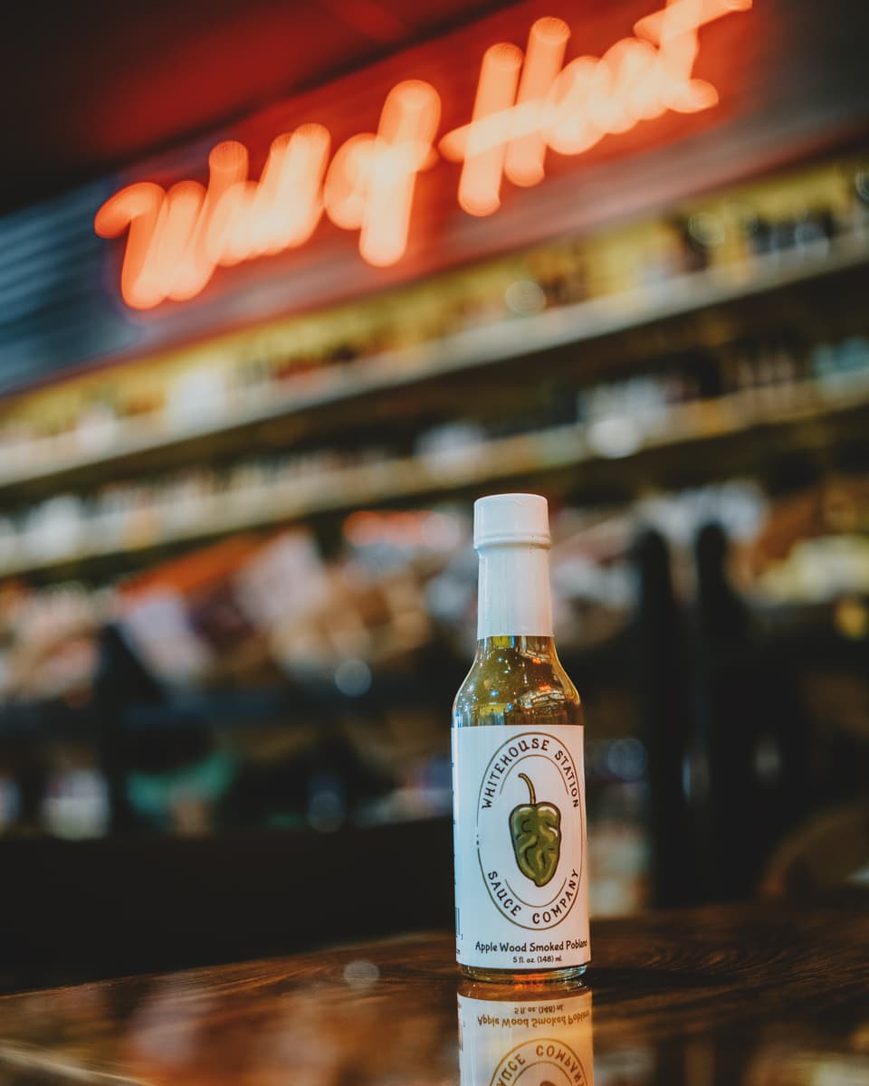 Hot sauce at Tucson Tamale (Photo by Isaac Stockton)