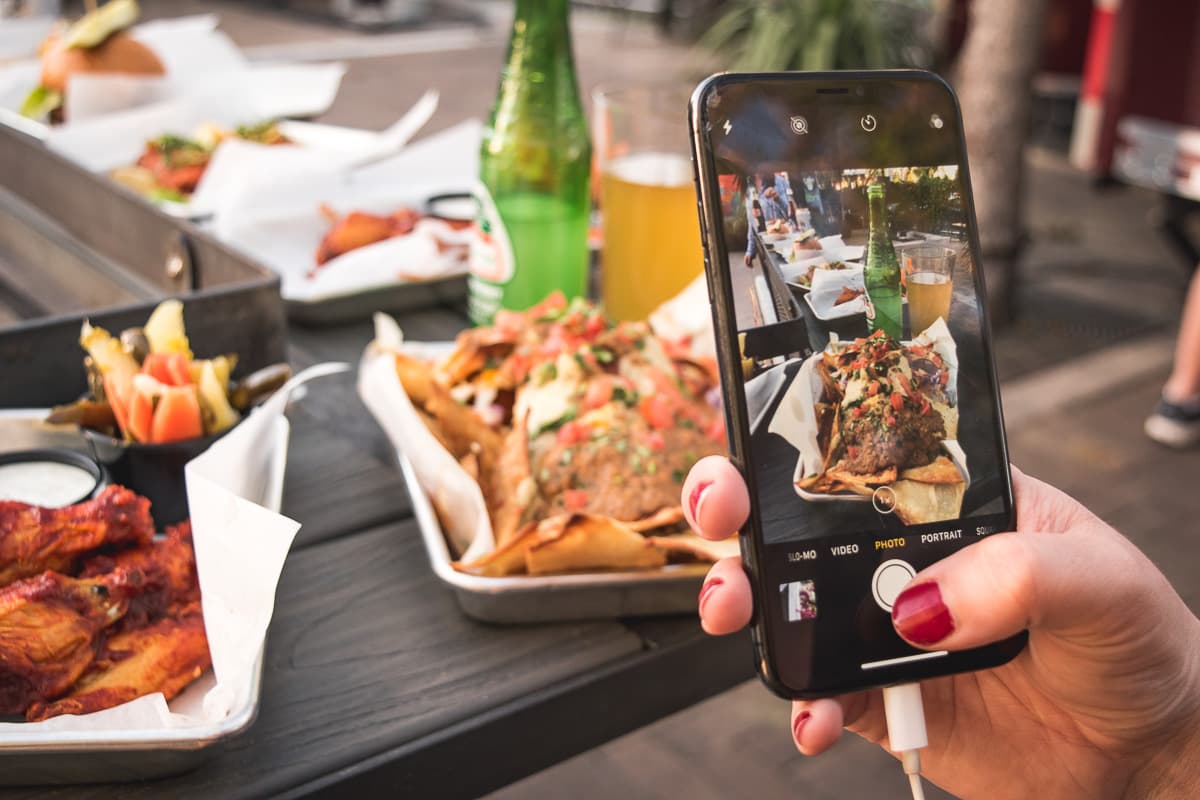 Picacho Nacho for Instagram at Plaza Eats (Credit: Jackie Tran)