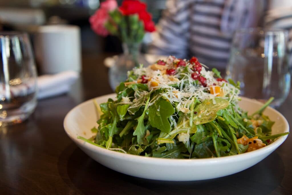 Harvest Salad at HUB Restaurant & Ice Creamery (Photo by Hannah Hernandez)