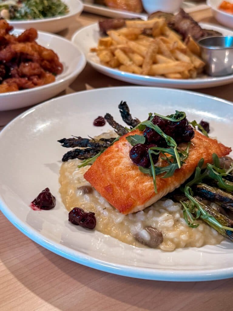 Seared salmon (Photo courtesy of HUB Restaurant)