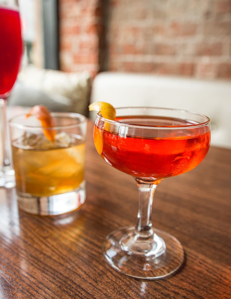 East Ender cocktail at HUB Eatery & Ice Creamery (Credit: Jackie Tran)