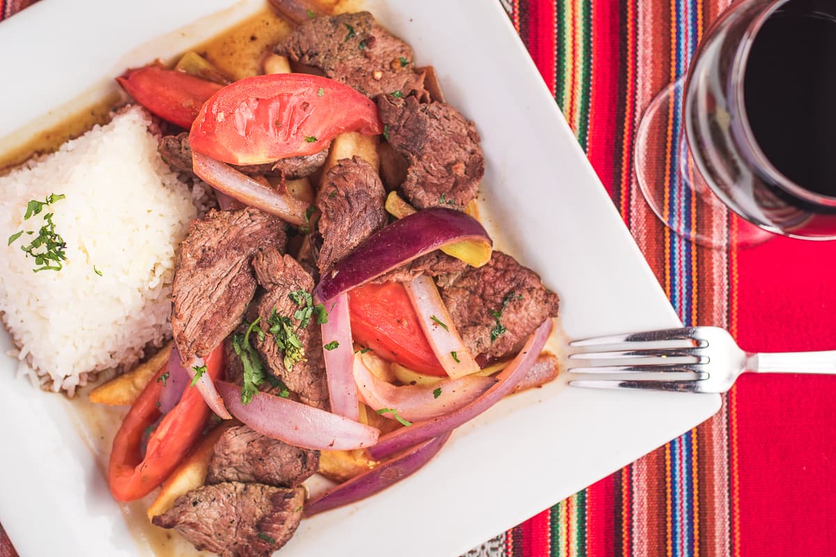 Lomo Saltado at Inca's Peruvian Cuisine (Credit: Jackie Tran)