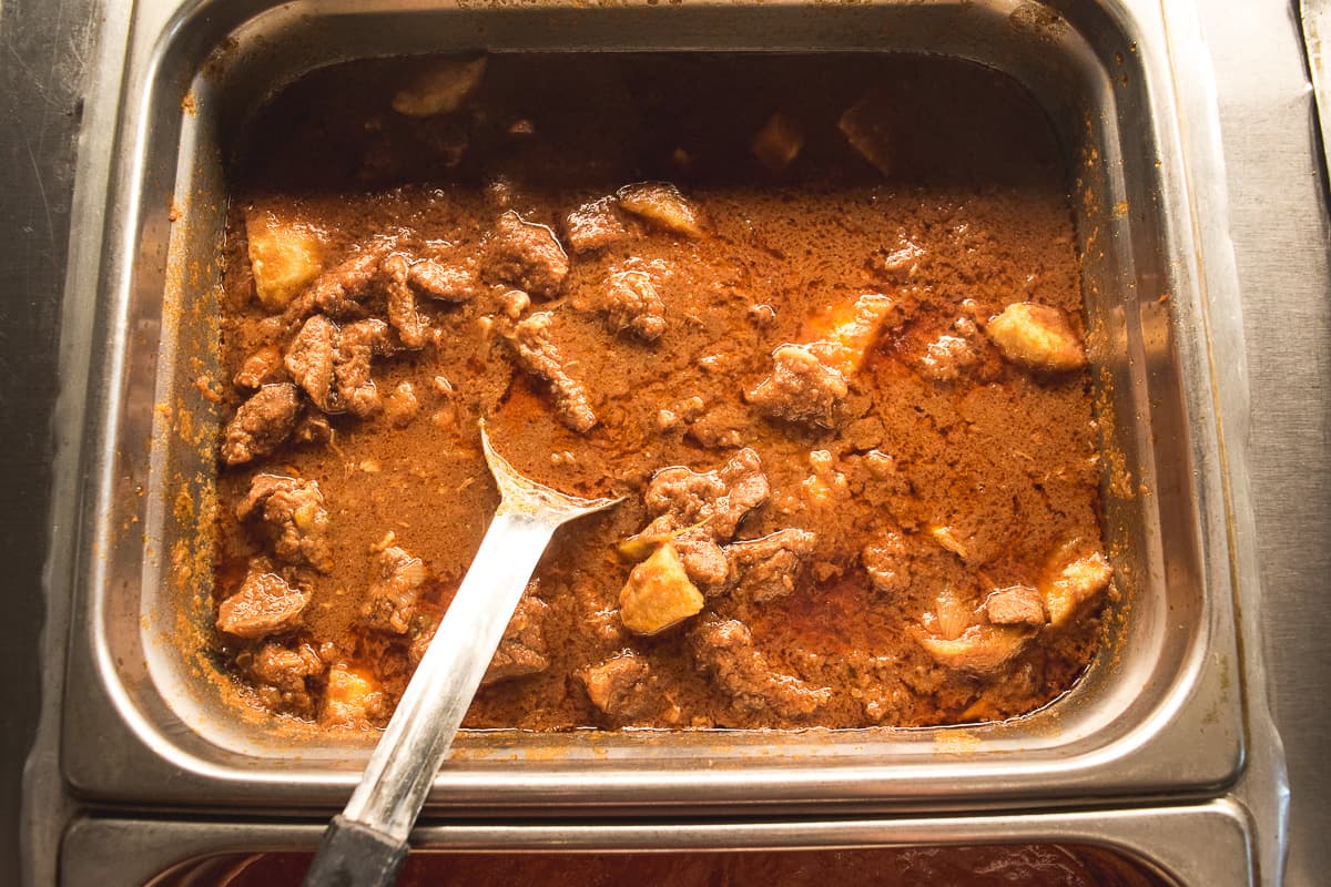 Lamb Vindaloo at the buffet in India Oven (Credit: Jackie Tran)