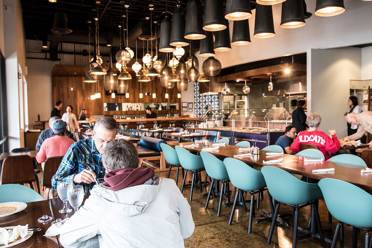 Indian Twist interior (Photo by Adam Lehrman)