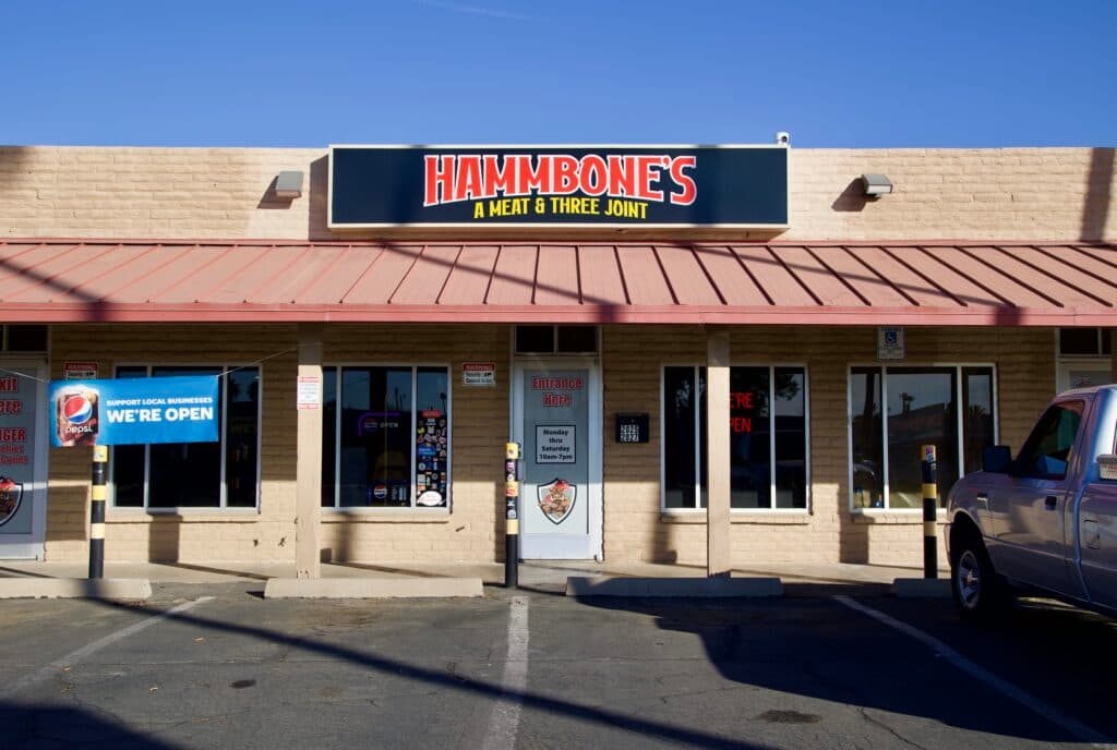Hammbone's A Meat & Three Joint (Photo by Hannah Hernandez)