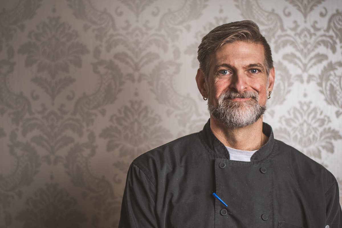 Executive Chef Devon Sanner at The Carriage House (Credit: Jackie Tran)
