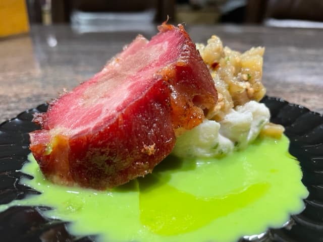 Ken Foy's dish at Iron Chef Tucson's semifinals