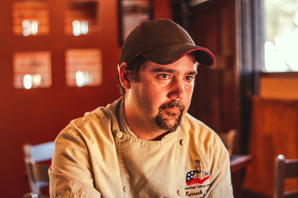 Dante's Fire chef-partner Kenneth Foy (Credit: Jackie Tran)