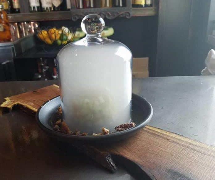 Cherrywood Smoked Shrimp Ceviche at the Parish (Credit: Travis Peters)