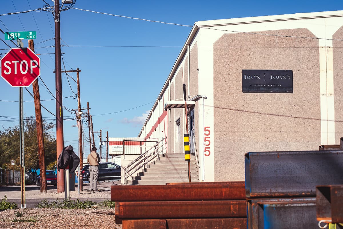 Facade at Iron John's Brewing Company (Credit: Jackie Tran)