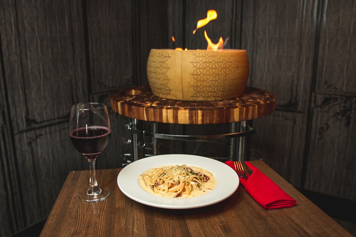Italian restaurants in Tucson Fettucine Alfredo at Vero Amore (Credit: Jackie Tran)