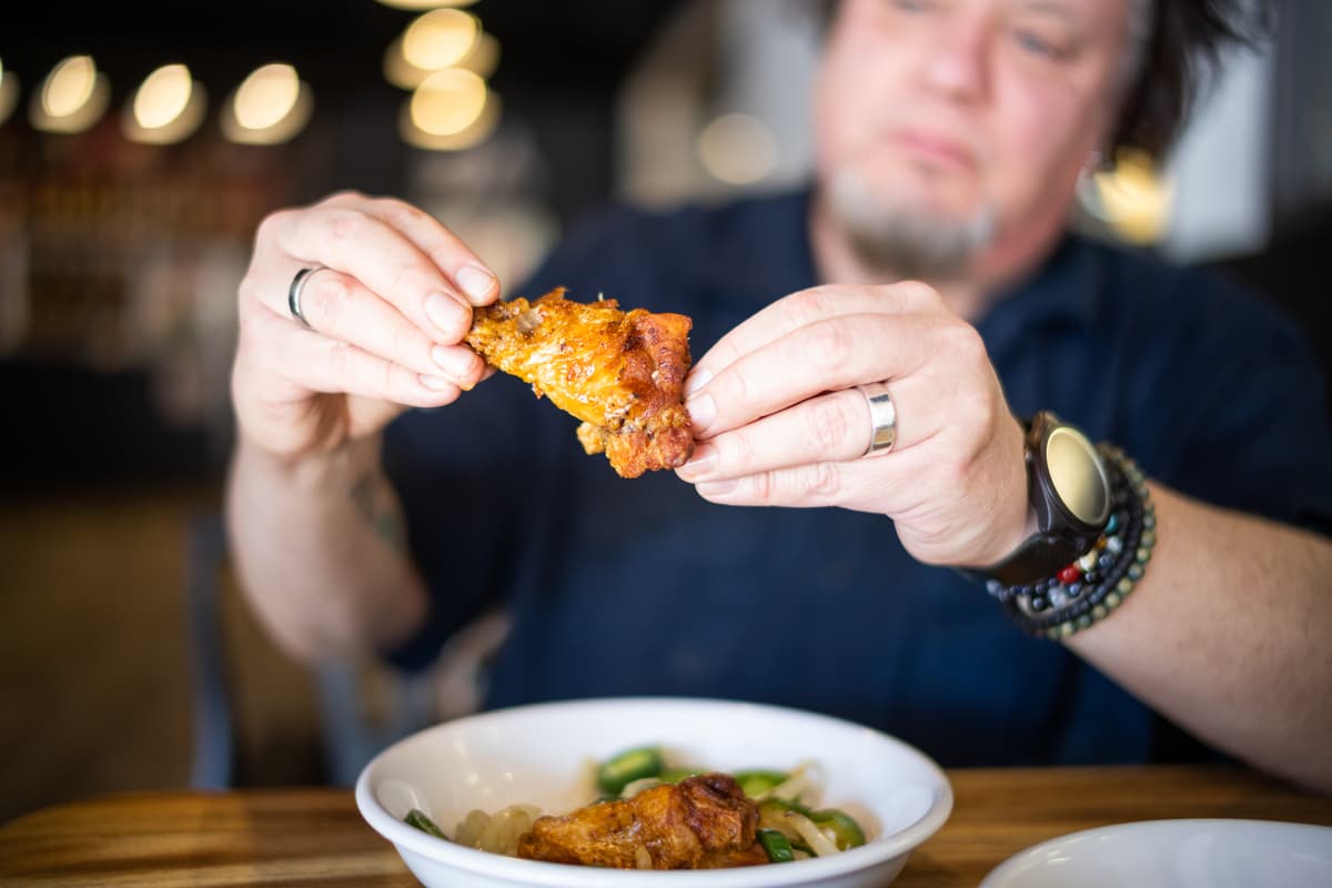 Hot Wings at JA Ramen (Photo by Taylor Noel Photography)