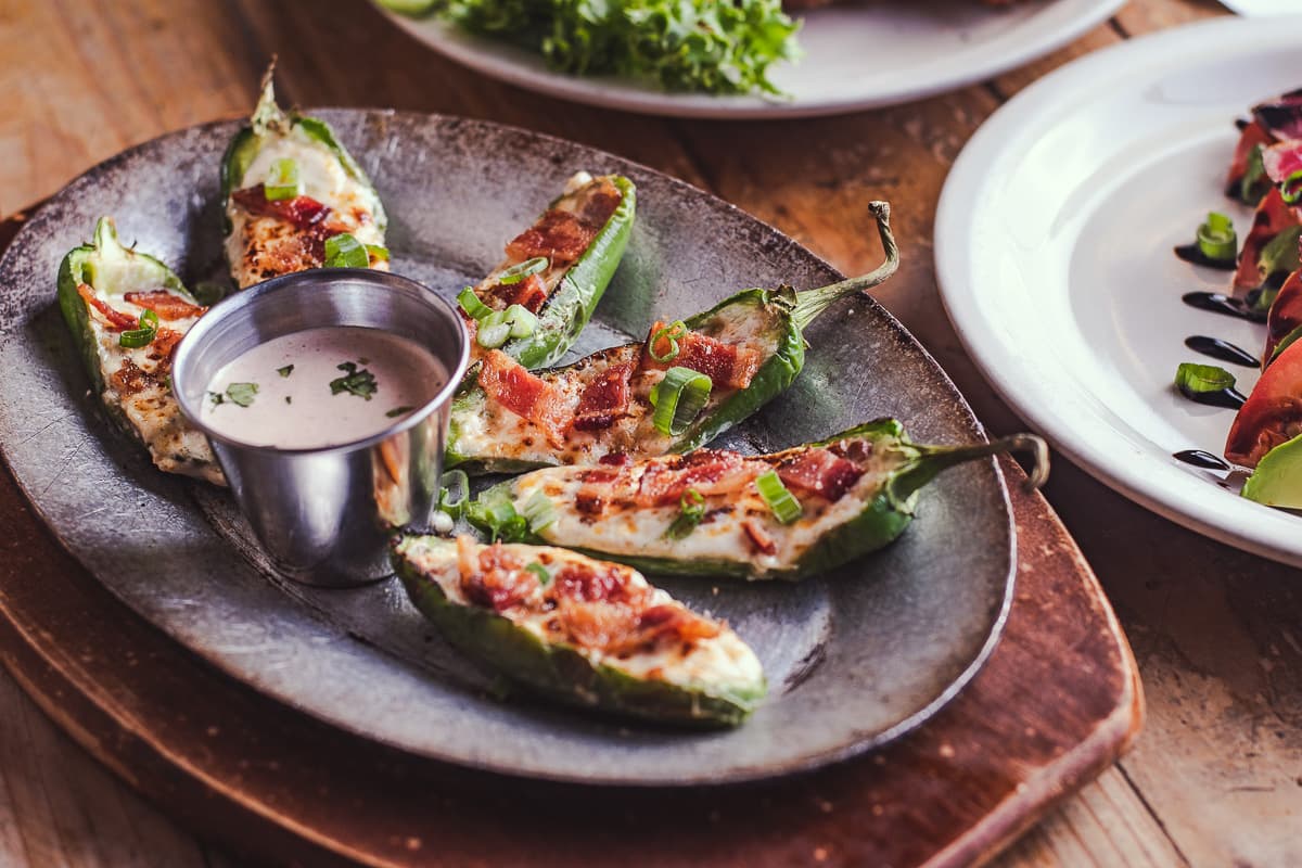 Half-Stuffed Jalapeños at The Horseshoe Grill (Credit: Jackie Tran)