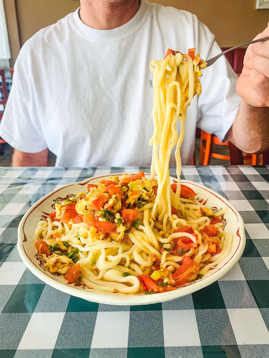 Tomato Egg Noodles at Jewel's Noodle Kitchen