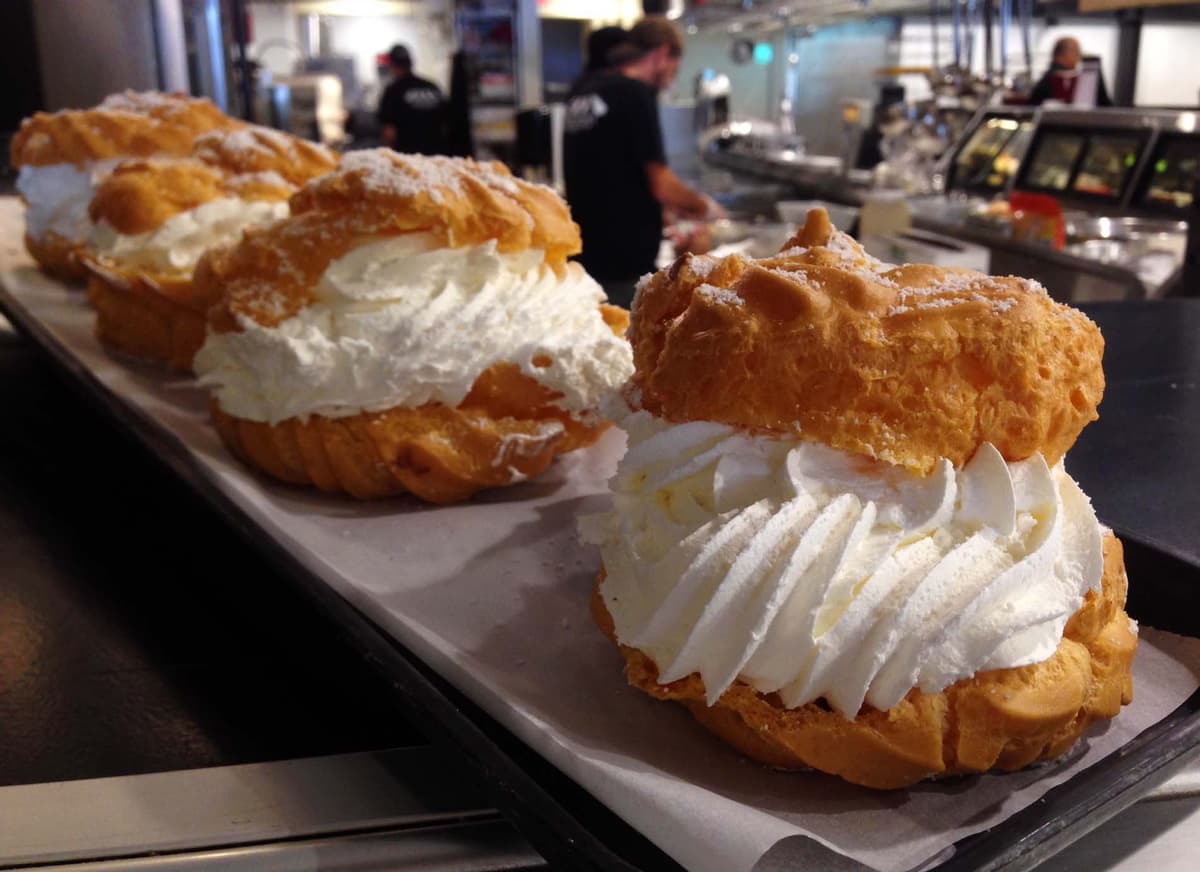 Custard Creme Puffs at Johnny Gibson's Downtown Market