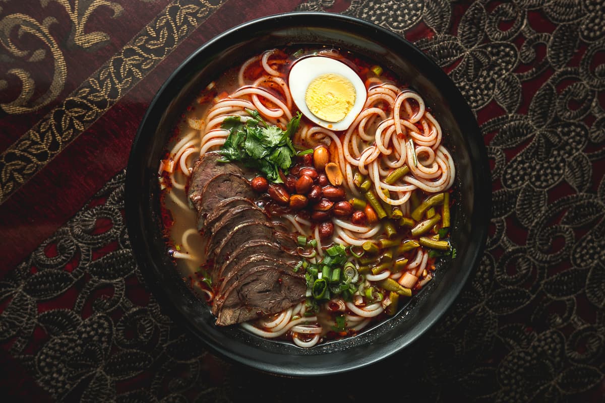 Hot and Sour Noodle Soup at Just Noodles (Credit: Jackie Tran)