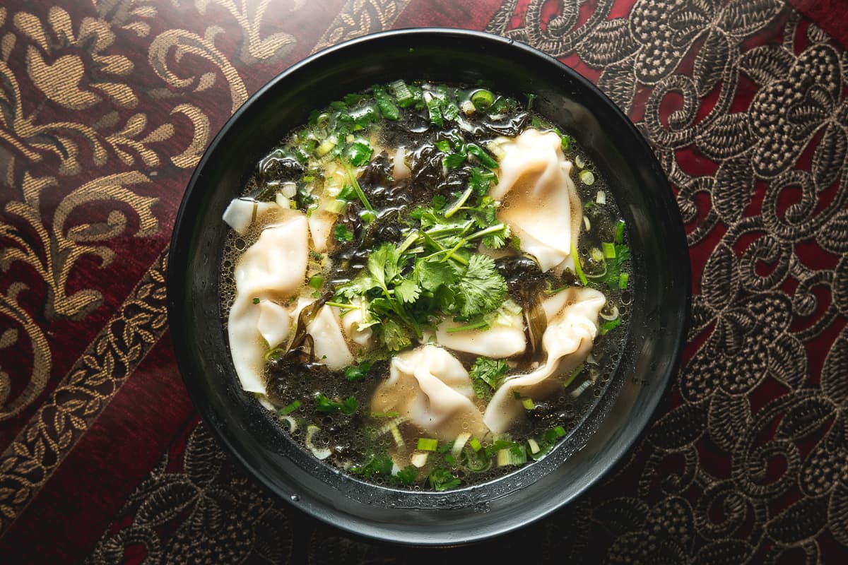 Wonton Noodle Soup at Just Noodles (Credit: Jackie Tran)