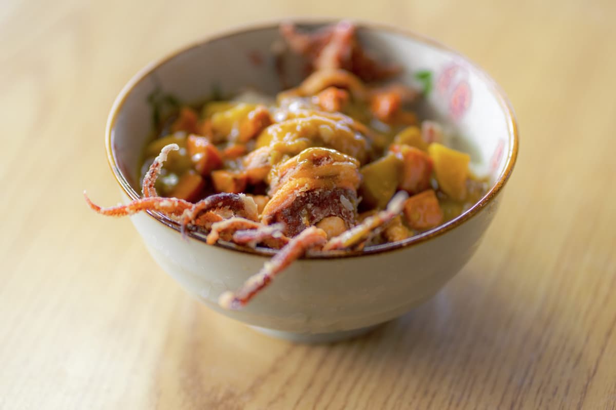 Curry Squid at K Japanese Restaurant