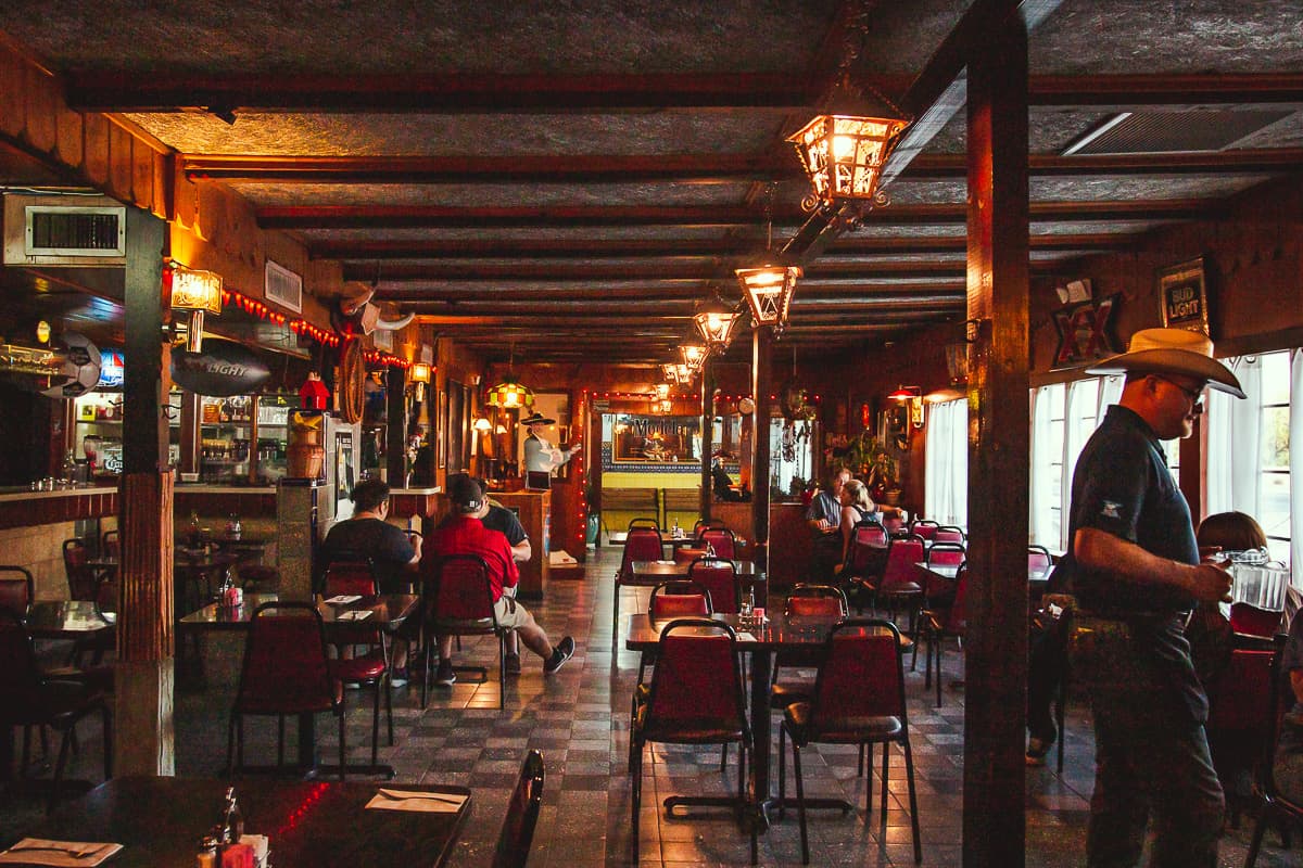 Dining room at Karichimaka