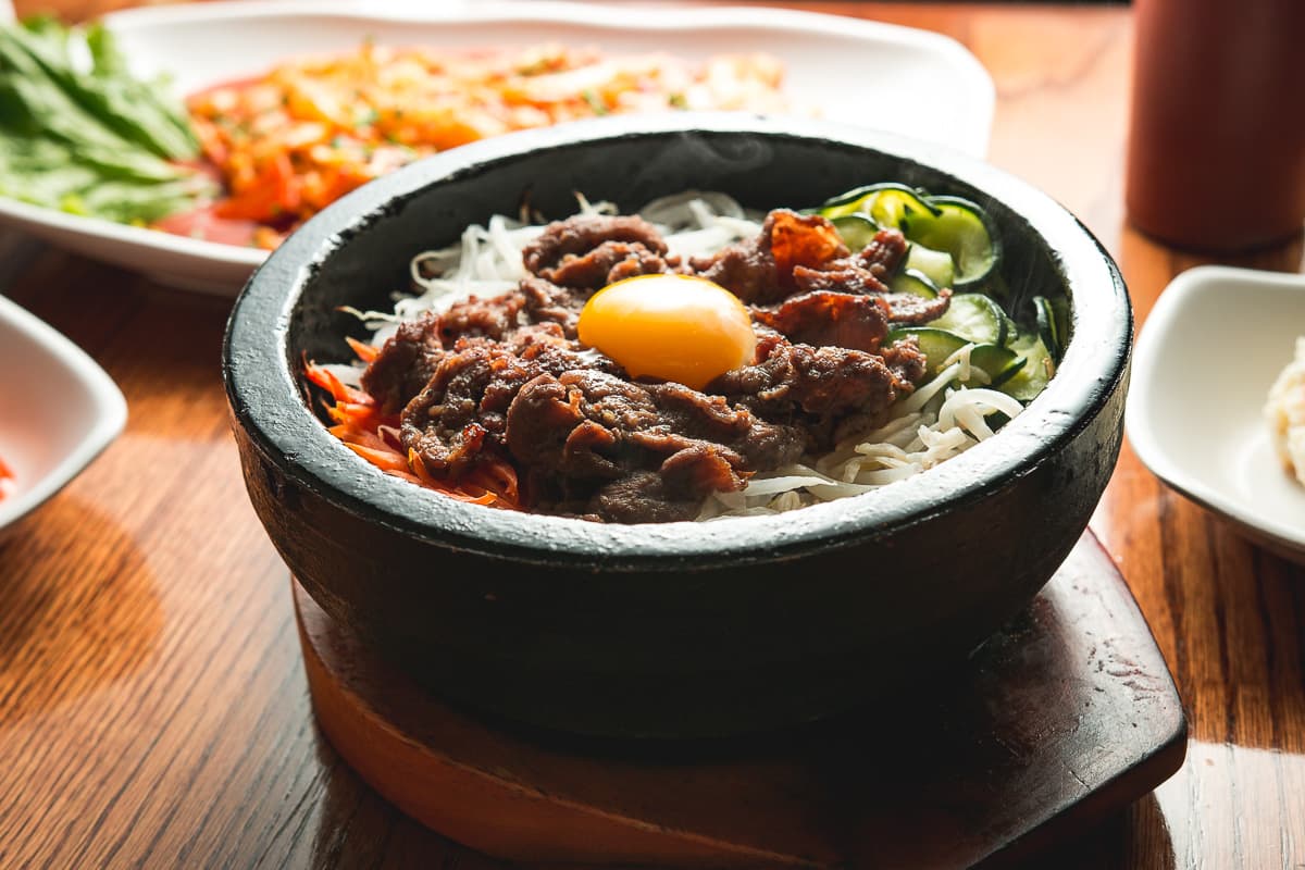 Dolsot Bibim Bop at Kimchi Time