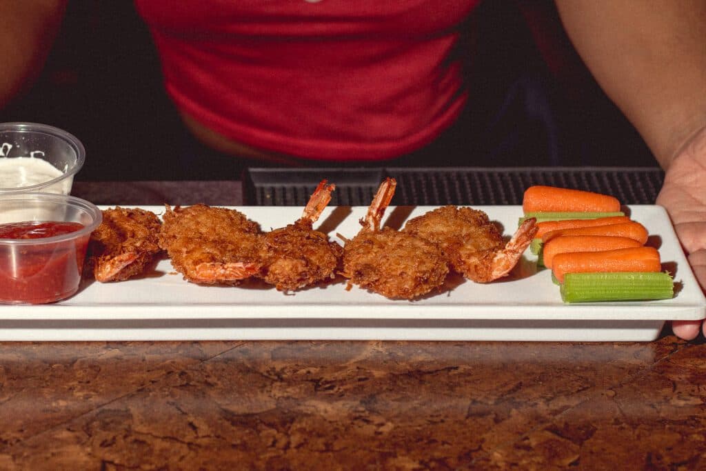 Coconut shrimp at Kingston Kitchen (Photo by Jackie Tran)