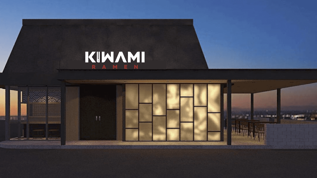 Facade rendering at Kiwami Ramen (Photo courtesy of Kiwami Ramen)
