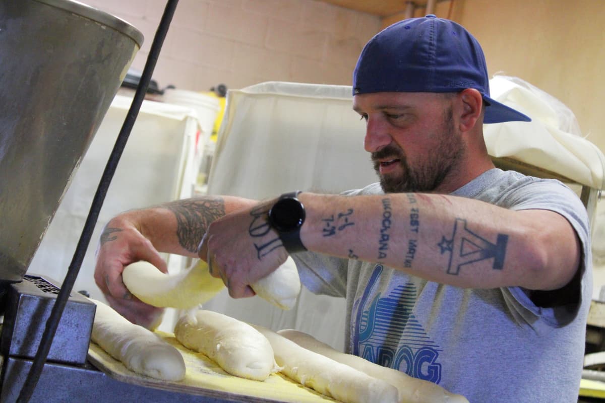 EJ Marx of La Baguette Parisienne (Photo by Mark Whittaker)
