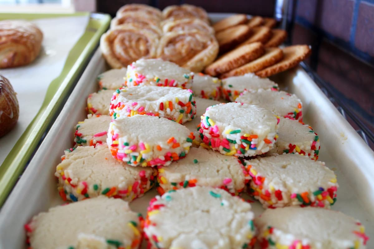 Cookies at La Baguette Parisienne (Photo by Mark Whittaker)