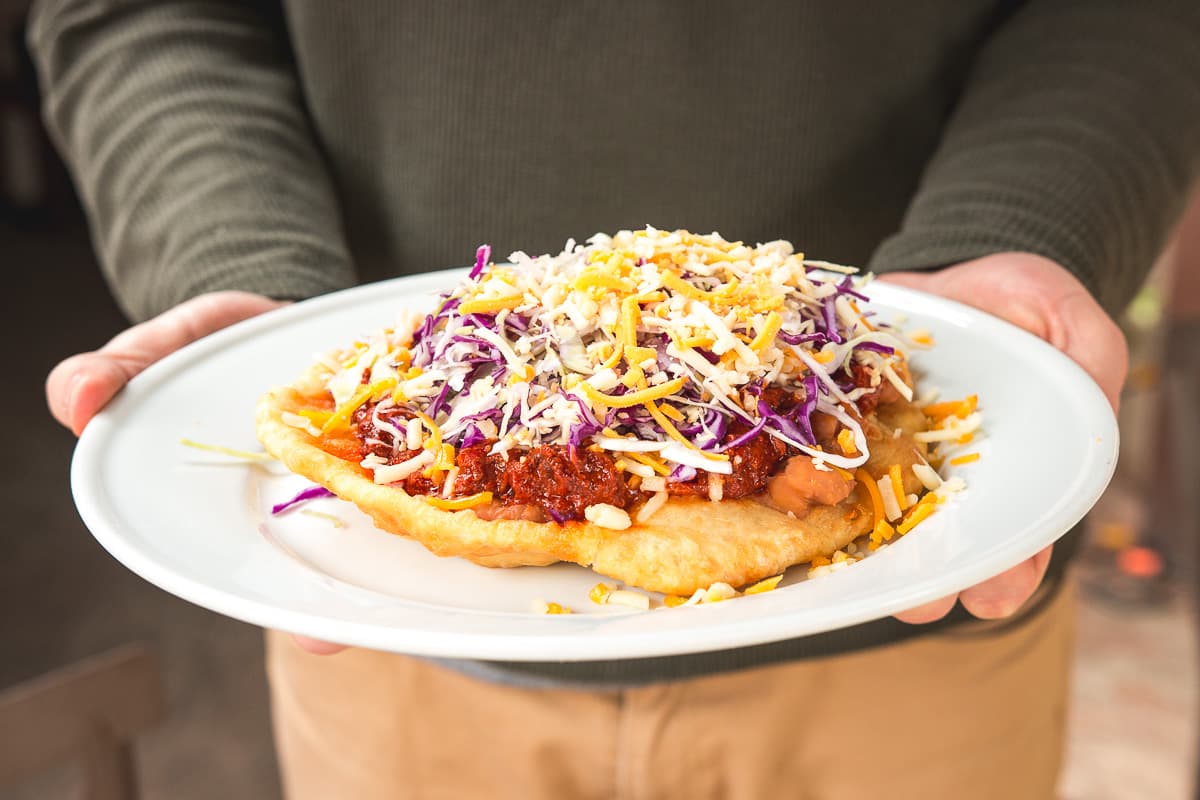 Indian Taco at La Indita (Credit: Jackie Tran)