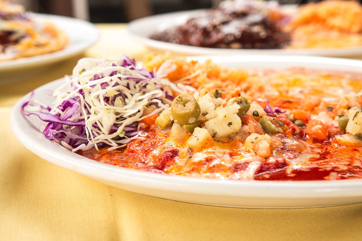 Flat Enchiladas at La Indita (Credit: Jackie Tran)