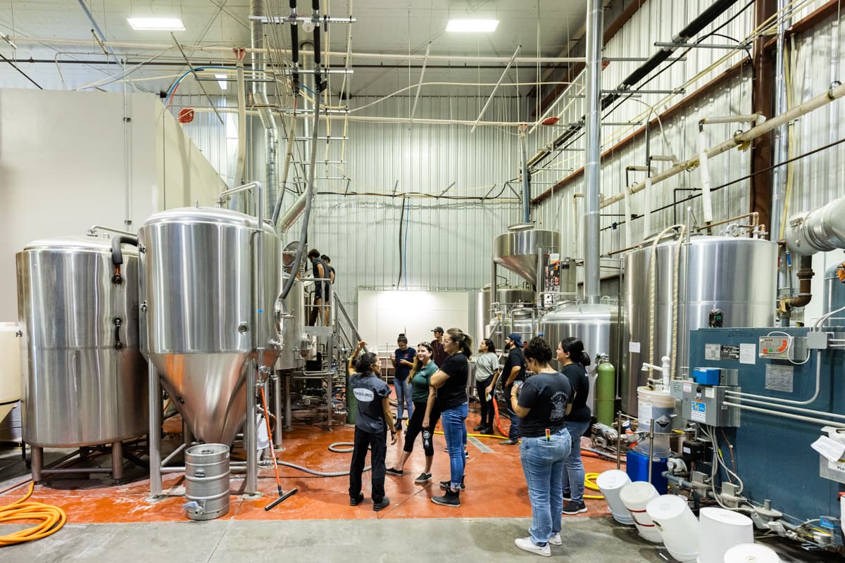 Las Hermanas IPA beer collab (Photo by Taylor Noel Photography)