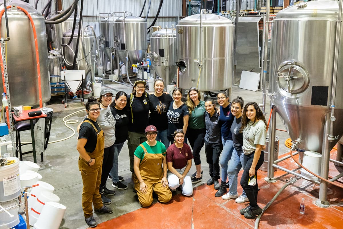 Las Hermanas IPA beer collab (Photo by Taylor Noel Photography)