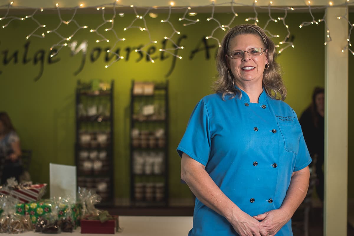 Mary Steiger from Gourmet Girls Gluten Free Bakery/Bistro (Credit: Jackie Tran)