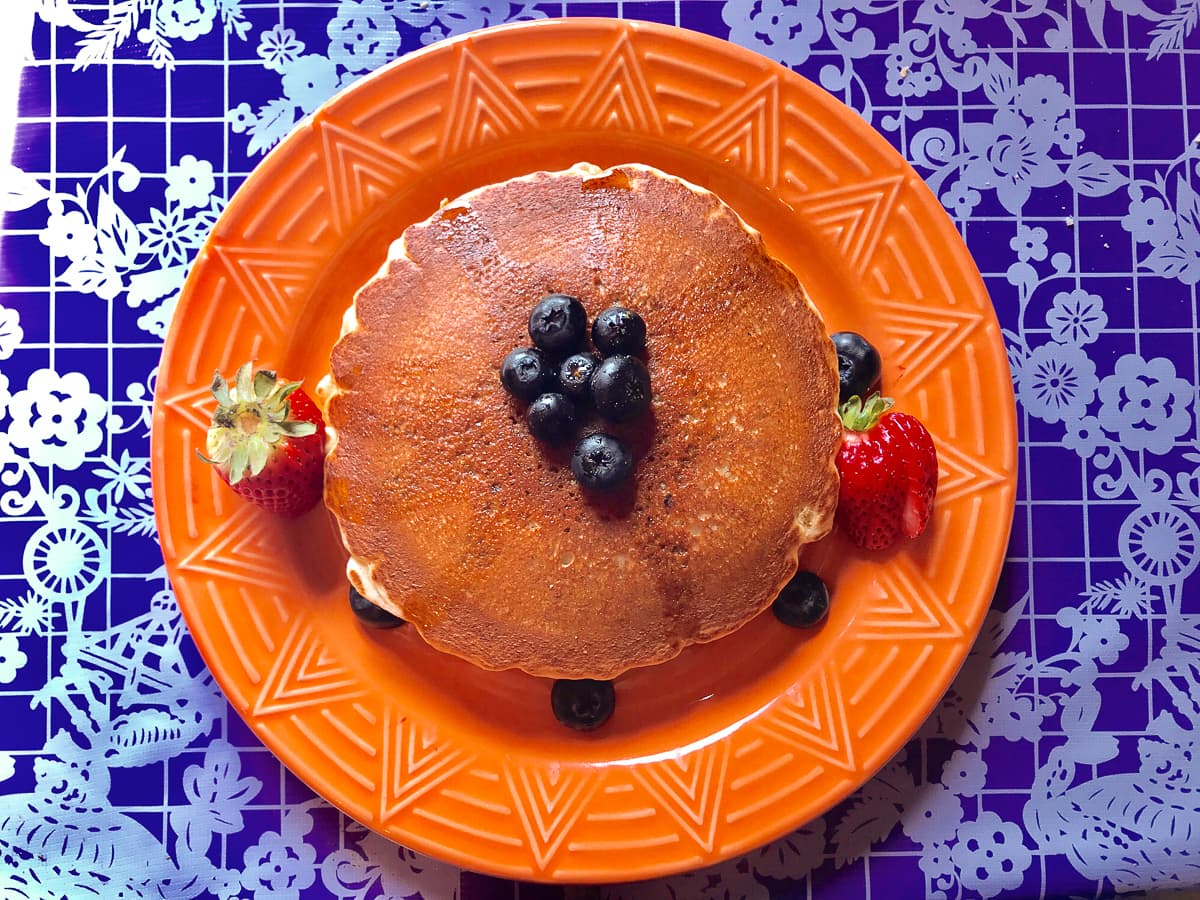 Mesquite Pancakes at Coyote Pause Cafe (Credit: Claire Kaufman)