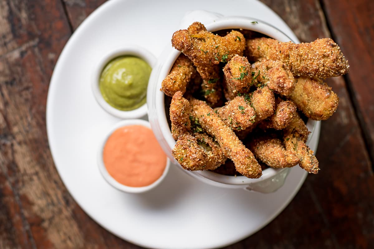 Nopales Fries at Agustin Kitchen (Credit: Jackie Tran)